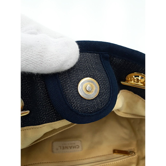 Chanel Deauville Chain Tote Bag - Picture 9 of 9